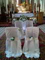 Dekoracje Kościołów - dekoracja krzeseł